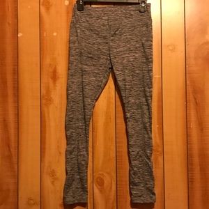 Plain Grey/Black Leggings